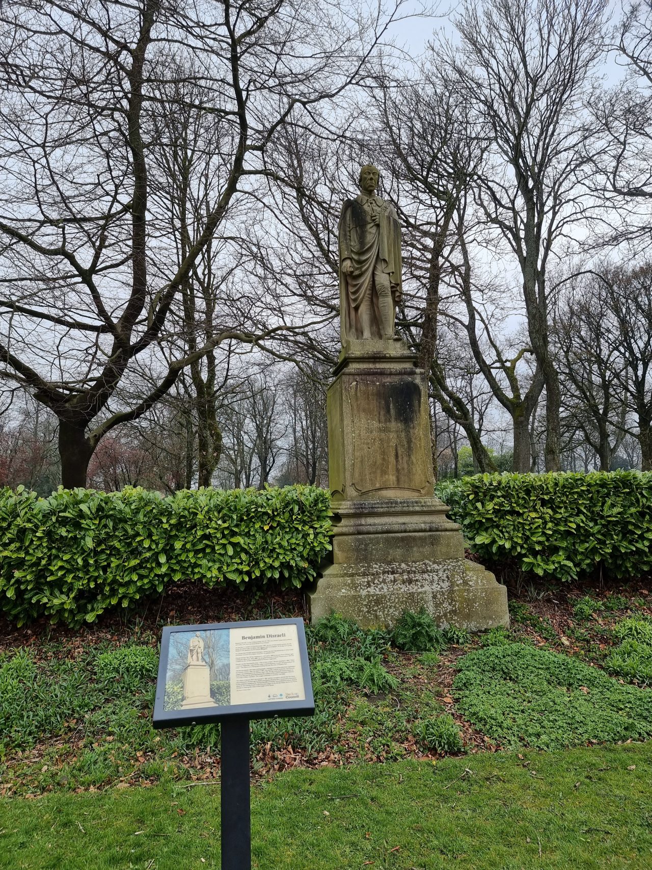 Queens Park BoltonStatues in the Park